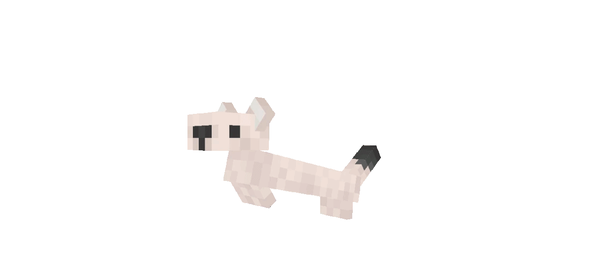 minecraft stoat running
